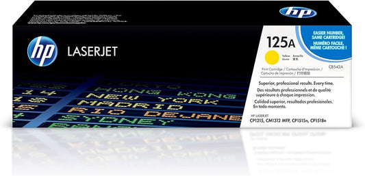 HP 125A Yellow LaserJet Print Cartridge