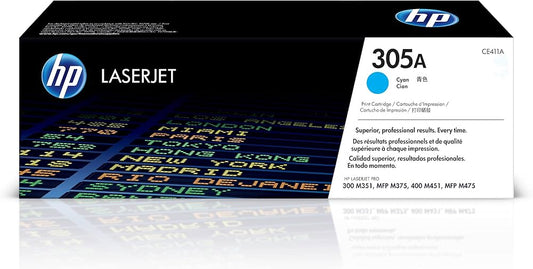 HP 305A Cyan LaserJet Cartridge