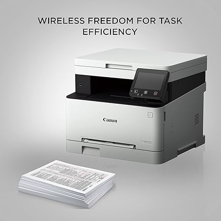 Canon imageCLASS MF641CW Multi Function Laser Colour Printer, White / Black, Medium (MF 641CW)