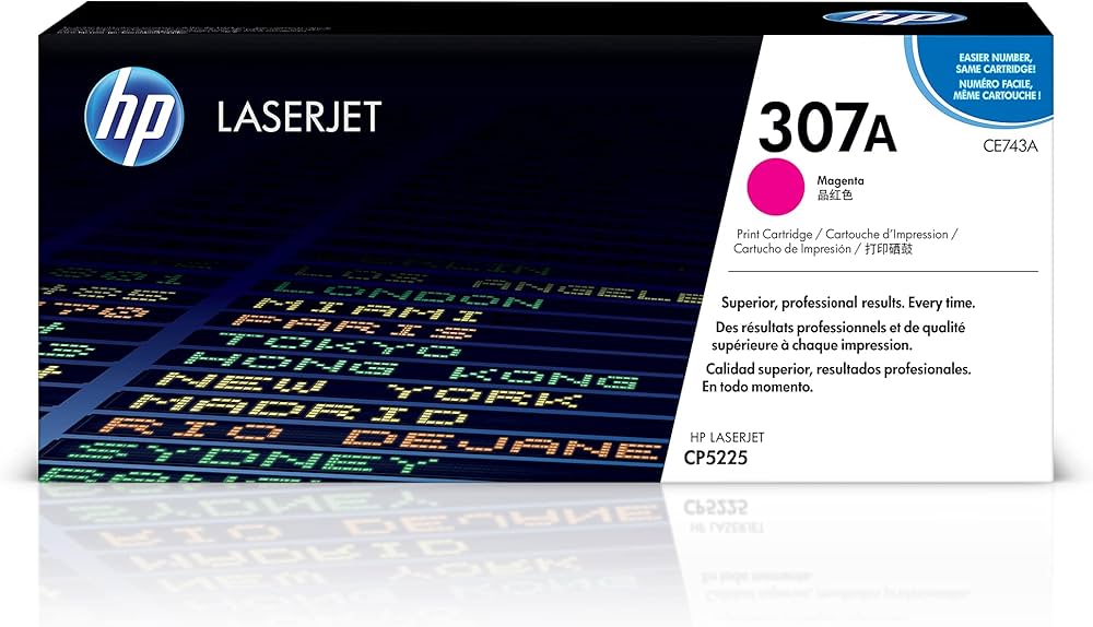 HP 307A Magenta Original LaserJet Toner Cartridge