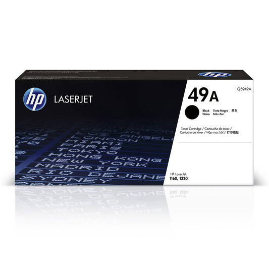 HP 49A Black Original LaserJet Toner Cartridge