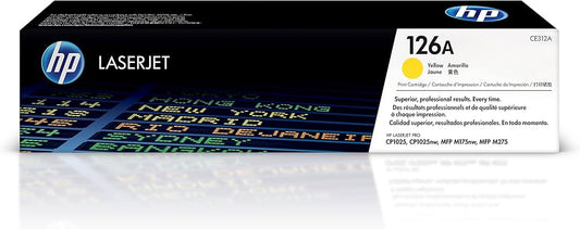 HP 126A Yellow Original LaserJet Toner Cartridge