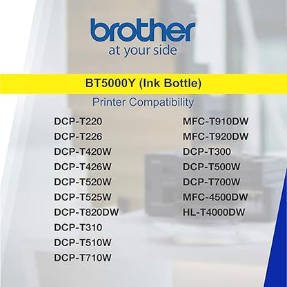 Brother BT5000Y Ink Bottle (Yellow)