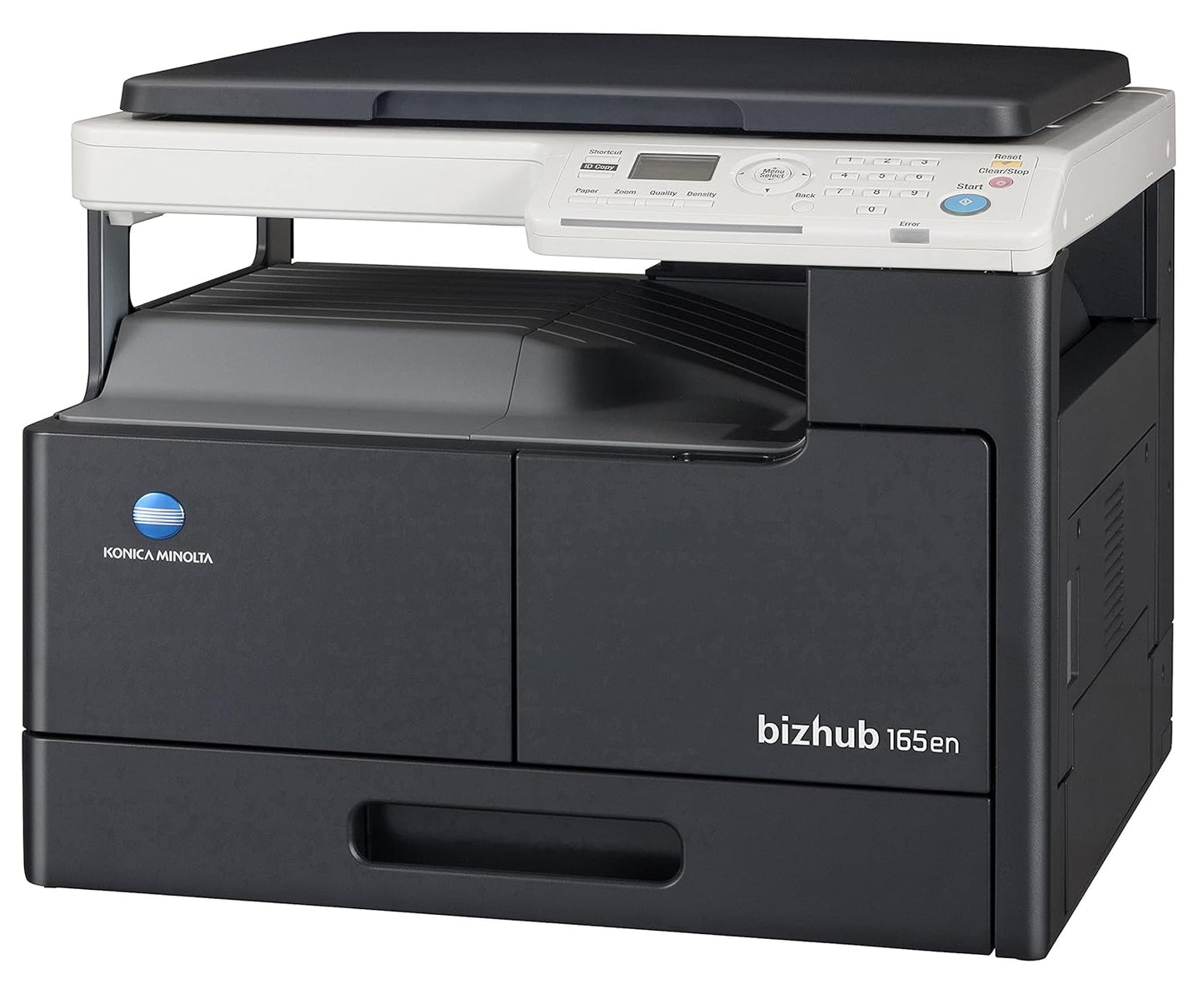 KonicaMinolta bizhub 165en Multi-Functional 16 PPM Scanner/Copier/Network Laser Printer (A3, A4 & A5 Print Size Capabilities Grey, 570 X 531 X 449 mm)