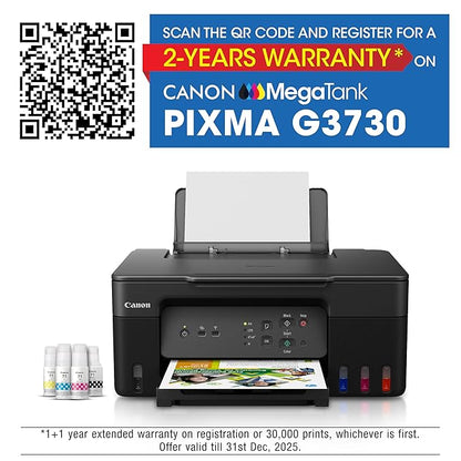 Canon Pixma G3730 Inkjet Multi-function Colour USB Printer