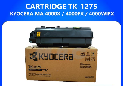 KYOCERA TK-1275 Black Toner Cartridge – High Yield, Compatible with ECOSYS M2040dn / M2540dn / M2640idw / M2540dw Printers