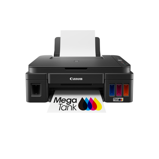 Canon PIXMA MegaTank G2010 All-in-One Ink Tank Colour Printer (Black)