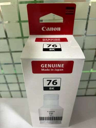 Canon GI-76 Black Ink Bottle – 170ml (Original) for MAXIFY GX Series