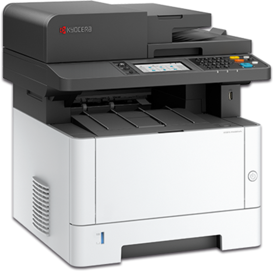 Kyocera ECOSYS MA4000wifx 40ppm
Monochrome Multifunctional Laser
Printer with Dual Scan Document
Processor,