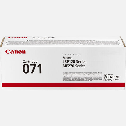 Canon 071 Black Toner Cartridge for i-SENSYS LBP122dw, i-SENSYS MF275dw & i-SENSYS MF272dw