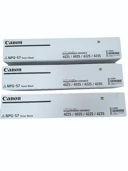 Canon NPG-57 Black Toner Cartridge for iR Advance iR4025 & iR4035, 4792B001