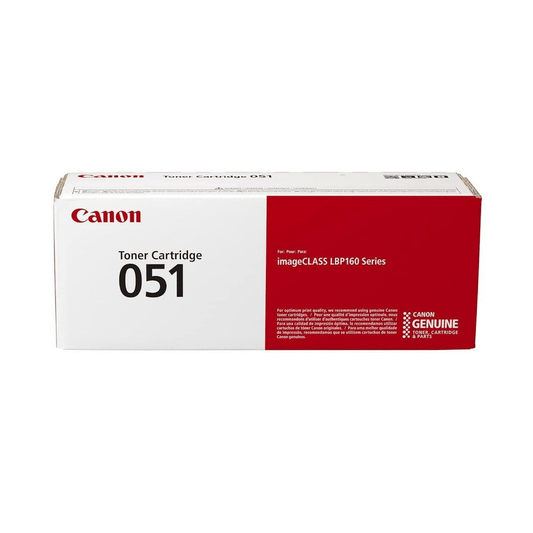 Canon 051 Black Original Toner Cartridge (2168C003AA)