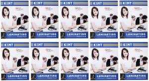 Kent Lamination Pouch 65x95mm – ID/Aadhaar Card Size (Pack of 10, 125 Micron)
