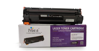 Black Print It 83A CRG337 Laser Toner Cartridge for HP  M202dw/MFP M125nw/MFP M127fw/MFP M226dn/MFP M226dw