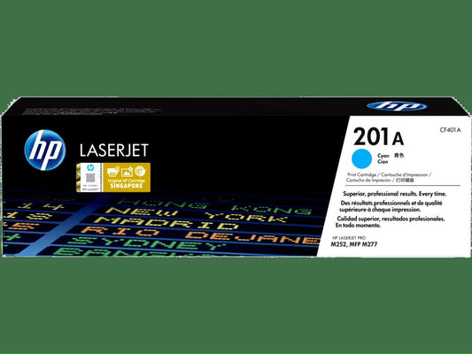 HP 201A Cyan Original LaserJet Toner Cartridge