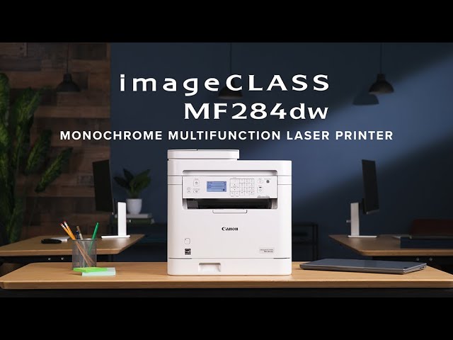 Canon imageCLASS MF284dw Monochrome Laser Printer (Print/Copy/Scan, Wi-Fi, Duplex)