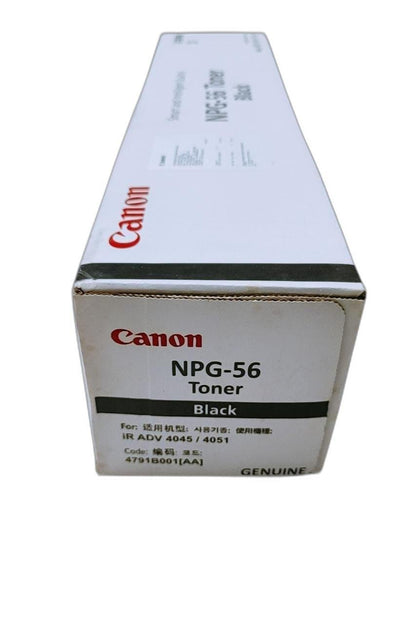 Canon NPG-56 Black Toner Cartridge for iR Advance iR4045 & iR4051, 4791B001
